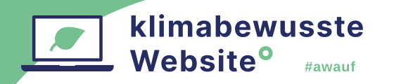 Klimabewußte Webseite